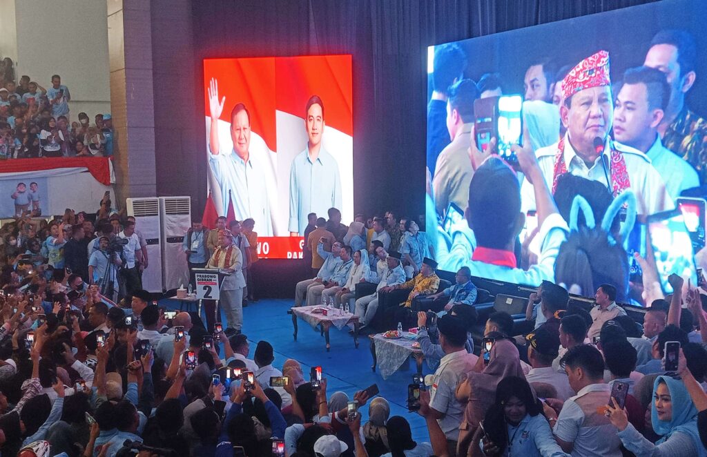 Prabowo Kampanye di Bengkulu, Ajak Pendukung Bawa Politik Bahagia