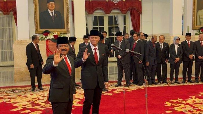 Presiden Jokowi Lantik AHY Jadi Menteri ATR